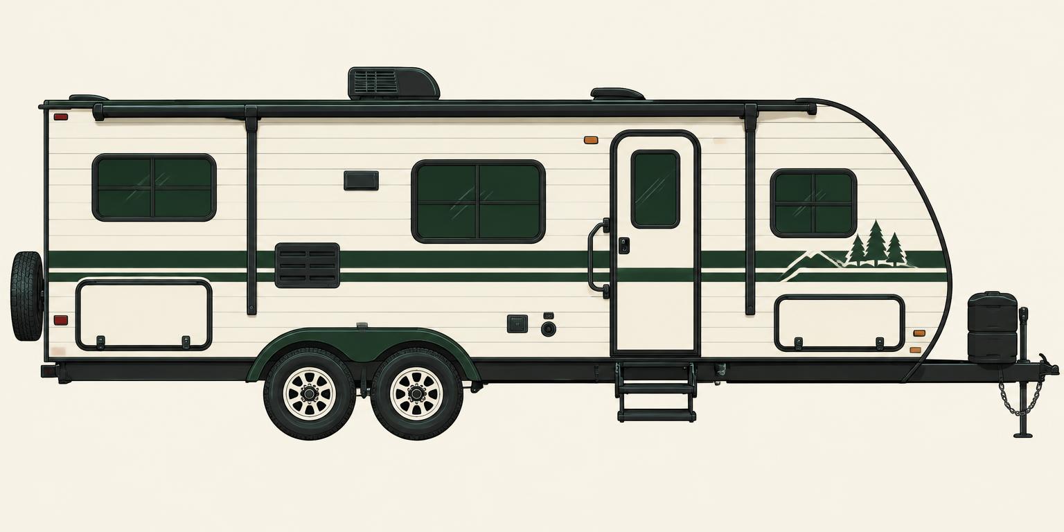Travel Trailer illustration